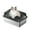 black-23.6" x 15.7" x 10.6'', variant on XXL Stainless Steel Cat Litter Box – High Sides with Lid, Semi-Enclosed, Leak-Proof, Odor Neutral, Non-Stick – for Large Cats, 23.6"x15.7"x10.6/8.7"
