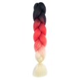 thumbnail image 1 of 100 g cada una. Cabello sintético para trenzas de 24 pulgadas, resistente al calor, versátil para trenzas de ganchillo y extensiones de cabello, 1 of 1