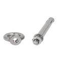 thumbnail image 4 of New M8x100mm Expansion Featured Screws Closed Hook Reliable Efficacy Anchor Bolts 5pcs for Wall Concrete Brick(id:d98 6b 9c 454), 4 of 4