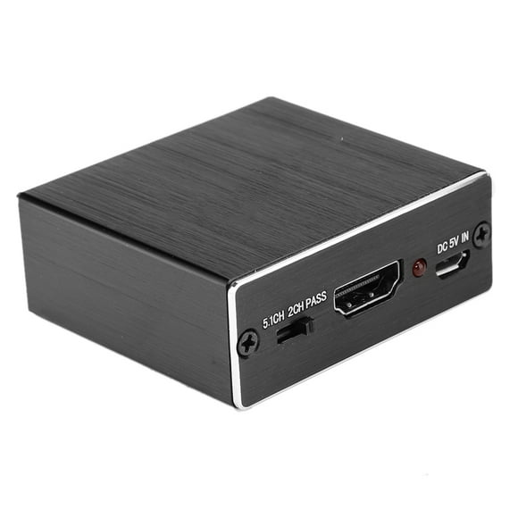 4K x 2K HDMI 1.4 Audio Extractor 5.1 Sound Channel Optical Fiber Converter Adapter