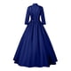 thumbnail image 5 of Womens Halloween Costumes 2024 Cosplay Gothic Dresses Women's Gothic Ruffle Bell Sleeve Corset Halloween Costume Plus Size Dress Off Shoulder Pattern Print Solid Color Dress, 5 of 6