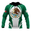 thumbnail image 3 of Sudadera con capucha con estampado del emblema de México en 3D para hombres y niños, ropa de calle moderna, chándal para mujer, sudadera deportiva Harajuku, ropa de moda unisex, 3 of 5