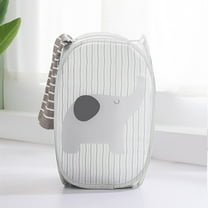 AZXY Pop Up Hamper,Collapsible Laundry Basket with Handles,Mesh Laundry Basket Large Tall,Foldable Dirty Clothes Hampers