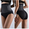 thumbnail image 3 of 3 Pack Fat Burning Sculpting Shorts 4-In-1 Micro-Particle Thermogenic Underwear High-Waisted Thermogenic Yoga Pants for Women, 3 of 3
