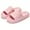 Pink, variant on Falimottype Pillow Slippers,Massage Pool Foam Bathroom Non-Slip Quick Drying Soft Thick Sole Indoor Home Slipper for Women Men,