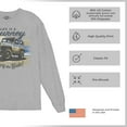 thumbnail image 6 of Life is a Journey Enjoy the Ride Long Sleeve T-shirt 4x4 Offroad Rugged Vehicle Trailblazing Mudding Dirt Roads, 6 of 7