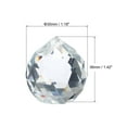 thumbnail image 2 of Uxcell 30mm Clear Crystal Ball Prism Chandelier Crystals Prisms Clear 6 Pack, 2 of 6