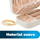 thumbnail image 5 of Caja de Joyería Bluelander para Viaje de Cuero y Terciopelo. Bluelander Blanco, 5 of 6