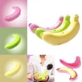thumbnail image 2 of Plastic Banana Protector Container Box Banana Protector storage box; Holder Case Food Lunch Fruit Storage, 2 of 8