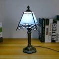 LEFXSMR Glass Table Lamp, Seagull Modern Vintage Soft Light Bedside ...