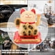 thumbnail image 3 of Adorable gato de la suerte que saluda con energía solar para dar la bienvenida a la casa o al coche (dorado), 3 of 11