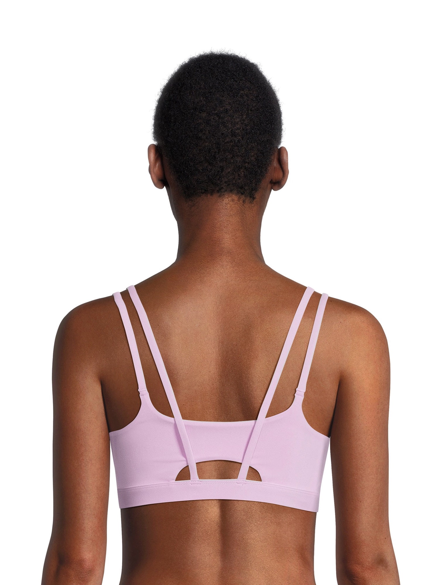 Avia Strappy Sports Bra for Women, Medium Support, S-3XL