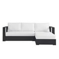 thumbnail image 4 of Tahoe 2-Piece Right-Facing Chaise Sectional Sofa Set in Gray White, 4 of 7