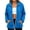 N #Blue, variant on Sherpa Fleece Jackets for Women Soft Full Zip Winter Warm Plush Jacket