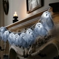 thumbnail image 5 of White Halloween String Lights - 20 LED Ghost Battery Operated Lights for Indoor/Outdoor Decor - 300cm Spooky Lighting for Yard, Home, Party & Decorations, 5 of 6