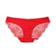thumbnail image 2 of Lencería de tiro bajo M Rojo Colco Ropa interior de encaje de mujer, 2 of 8