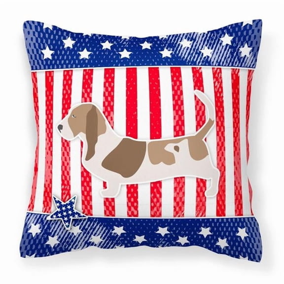 Design with Dog Fabric Decorative Pillow