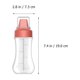 thumbnail image 3 of BRIGHTFUFU 3pcs 350ml botellas de compresión de plástico de 5 orificios Botellas de salsa dispensadores de condimentos, 3 of 8