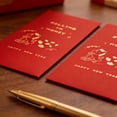thumbnail image 1 of BotaniNest Enveloppe Rouge à Thème Cheval pour Célébrations de l'Année et Fortune, 1 of 5