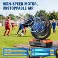 thumbnail image 3 of Rechargeable Solar Fan, Solar Camping Fan with LED Lantern, Portable Fan with Solar Panel, Battery Operated Powered Outdoor Tent Fans for Picnic, Barbecue, Fishing, Travel, 3 of 8