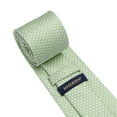 thumbnail image 4 of HISDERN Mens Ties Plaid Tie and Pocket Square Set Woven Formal Checkered Neckties & Handkerchief, 4 of 7