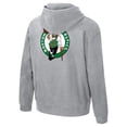 thumbnail image 3 of Unisex Stadium Essentials  Heather Gray Boston Celtics First Team Club Level Hoodie, 3 of 3