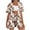 Khaki, variant on 2 Piece Sets for Women Summer,Womens 2 Piece Summer Outfits Abstract Print Open Front Kimono Blouse and Shorts Beach Vacation Outfits