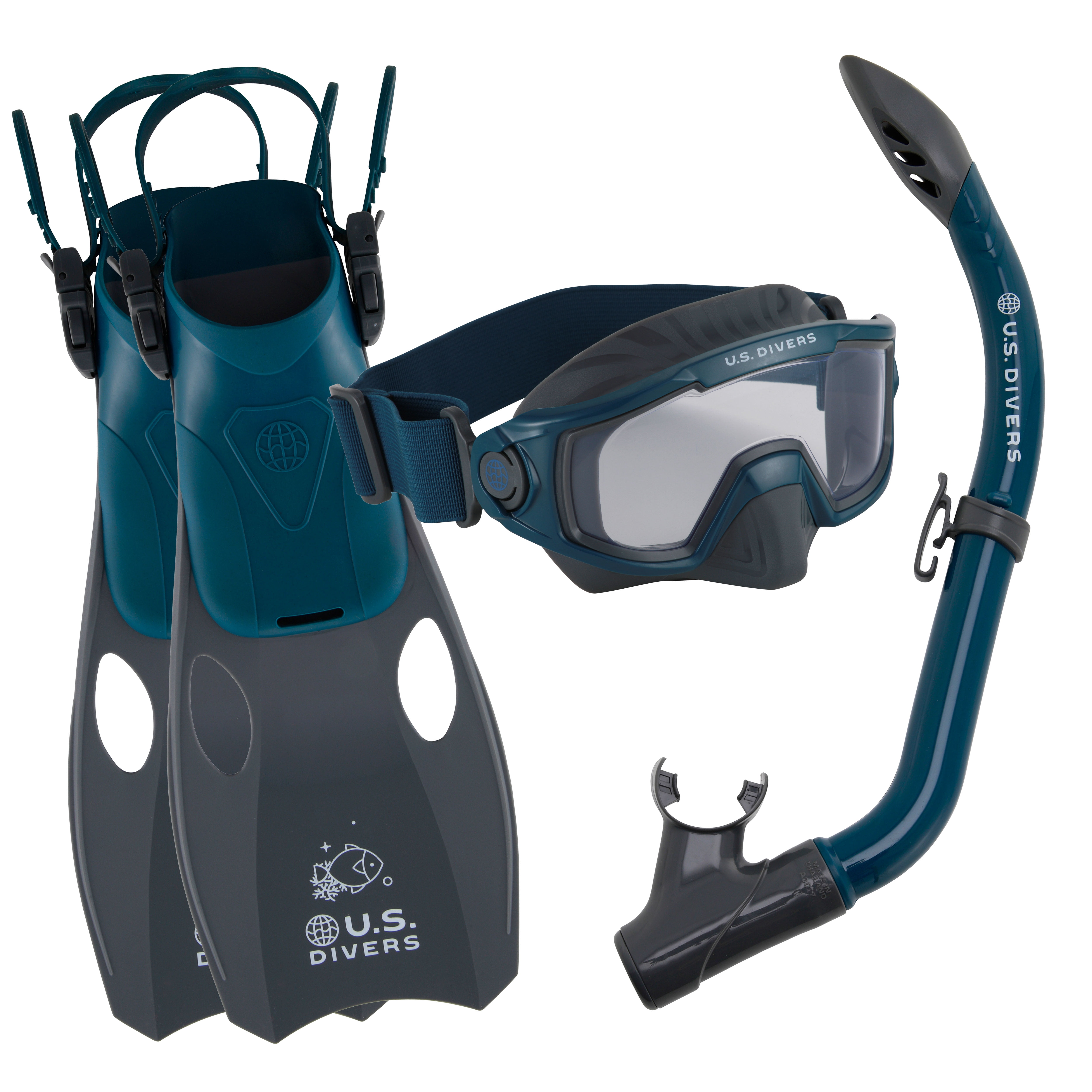 New Full Face Snorkel Masks Snorkeling Swimming Adults Kids USA Shipper NEW 