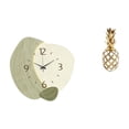 thumbnail image 1 of Reloj de pared,Reloj de pared silencioso Reloj de pared nórdico Decoración del hogar,Estatua de resina,Estatua de resina para decoración del hogar,manualidades,oro,Escultura de oro,figura de, 1 of 8