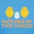 thumbnail image 3 of CafePress - Hatched By Two Chicks Women's T Shirt - Women's Traditional Fit Dark T-Shirt, 3 of 4