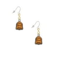 thumbnail image 2 of Delight Jewelry Resin Buddha Head in Frame Gold Tone Infinity French Earrings, 2 of 4