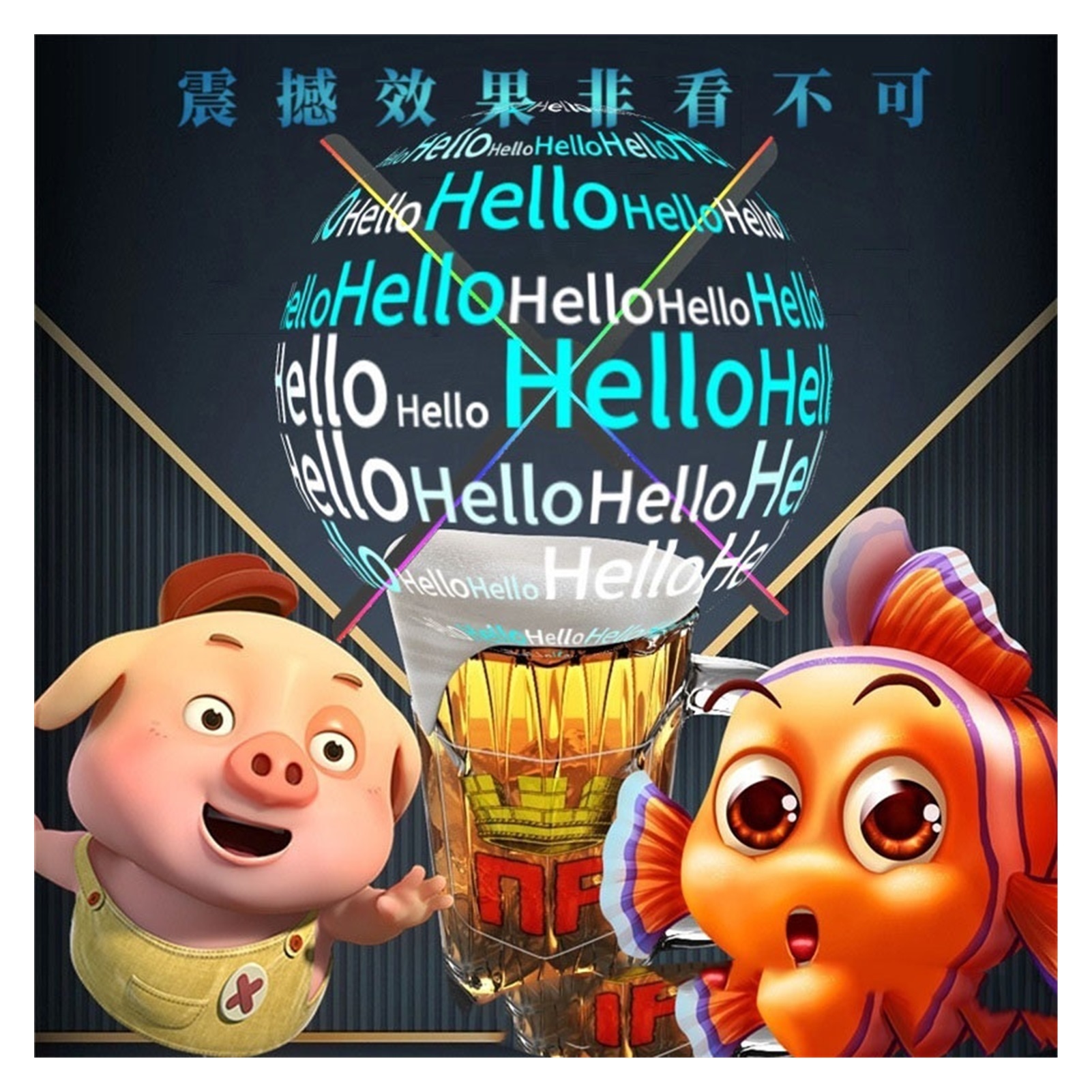 3D Hologram, Naked Eye 3D Projector Holographic Advertising Machine Rotating Led Screen Indoor And Outdoor Three-dimensional Suspended Aerial Imaging Fan Screen Ideal Advertising Tool