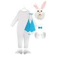 thumbnail image 5 of Plus Size Mascot Easter Bunny Costume for Adults, 5 of 10