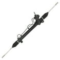 thumbnail image 2 of Detroit Axle - Rack and Pinion Wheel Bearing Hubs for 98-03 Toyota Sienna 1999 2000 2001 2002, Power Steering Rack and Pinion Assembly, Wheel Hub and Bearings, Outer Tie Rod Ends Replacement, 2 of 7