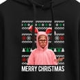 thumbnail image 3 of A Christmas Story - Merry Christmas - Juniors Cropped Pullover Hoodie, 3 of 5