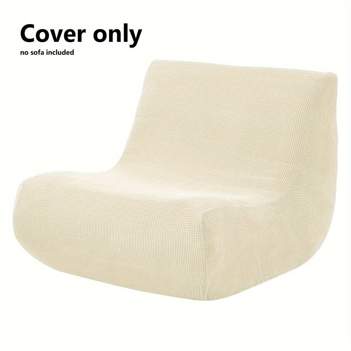 AIGIA Stretch Sofa Slipcover Armchair Cover with Elastic Bottom Armchair Protector Cover for Bedroom Living Room