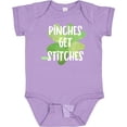 thumbnail image 3 of Inktastic St. Patrick's Day Pinches Get Stitches Boys or Girls Baby Bodysuit, 3 of 5