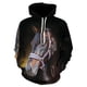 thumbnail image 5 of Sudadera con capucha con estampado 3D de caballo y animal para hombre, unisex, extragrande, informal, de moda, para la calle, divertida, para niños, novedad de 2024, 5 of 5