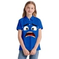 thumbnail image 4 of WOYY Boys Girls Short Sleeve Polo Shirt Summer Casual Graphic Print T-Shirt, Sizes 3-14, 4 of 5