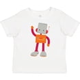 thumbnail image 3 of Inktastic Cute Robot, Smiling Robot, Colorful Robot Boys or Girls Toddler T-Shirt, 3 of 5