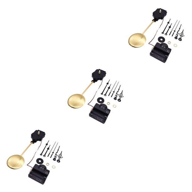 Naiovety Clock Movement Set Solid Crafts Pendulum Household Replacing Parts Kit Repairing Classic Home Decorations Box Replacement Type1 NO1