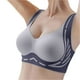 thumbnail image 2 of Brasier sin Varillas Mujer Tela de Mantequilla Sujetador de Realce de Espalda para Mujer, Ropa Interior sin Costuras, Copa Fija, Par de Sujetadores Tipo Chaleco Plegables Caídos Extra Grande, 2 of 4