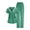 Green, variant on Scrubs Set for Women Medical Uniform Stretch V Neck Top & Straight Leg Pants with Pockets for Nurse Workwear Hot Pink