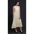 thumbnail image 3 of Bimba Robe Décontractée Teinture sur Nœuds Longue Dos Nu à Col Halter pour Femmes Imprimée Robe de Plage-TTTG, 3 of 6