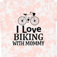 thumbnail image 4 of Inktastic Biking with Mommy Bicycle Boys or Girls Toddler T-Shirt, 4 of 5