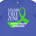 thumbnail image 4 of Inktastic Stigma Free Zone Mental Health Awareness Youth T-Shirt, 4 of 5
