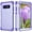 Light Purple, variant on Dteck Shockproof Case Compatible with Samsung Galaxy Note 8, Heavy Duty Full body Protection 3 Layer Hybrid Rugged Protective Cover For Samsung Galaxy Note 8 (No Built-in Screen Protector), Deep Blue