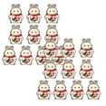 thumbnail image 1 of Sacs de Collation de Rangement Produce pour Enfants 10 Pcs Sacs à Bonbons Réutilisables Sacs de Biscuits Animaux Mignons pour l'École Sacs-Cadeaux Sacs de Fête d'Anniversaire Sacs de Décoration de Desserts et Bonbons Contenant de Préparation de Repas Blanc, 1 of 9