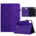 thumbnail image 1 of ELEHOLD for iPad Pro 11 2022/2021/2020/2018/Air4 10.9/Air5 Multi-Functional Flip Leather Case with Card Slots Kickstand Auto Wake/Sleep Pencil Holder Shockproof Magnetic Protective Case,Purple, 1 of 5