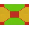 thumbnail image 1 of Ahgly Company Machine Washable Indoor Rectangle Transitional Bright Green Area Rugs, 8' x 10', 1 of 7